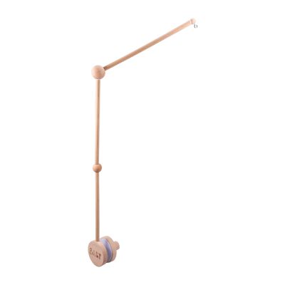 360° Rotating Wooden Baby Crib Mobile Holder