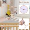360° Rotating Wooden Baby Crib Mobile Holder view 4