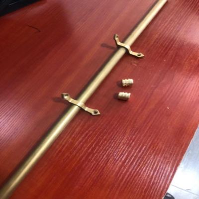 Adjustable Stair Carpet Rods, 16 mm Diameter, 96 cm Long, 16-Piece Set