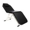 3-Zone Folding Massage Table with Adjustable Backrest and Tail, 200–250 kg Capacity, Black view 1