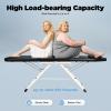 3-Zone Folding Massage Table with Adjustable Backrest and Tail, 200–250 kg Capacity, Black view 4