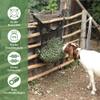 LKFDTW Large Horse Hay Net, Fine-Mesh 3 x 3 cm, Durable Reusable Hay Bag with Drawstring, 60 x 90 cm view 4