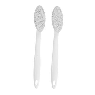 Gatuida 2-Piece Foot File with Long Handle, Pumice Stone Callus Remover
