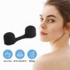 QFGasre 100-Count Disposable Nasal Filters, Sponge Dust Filters, Black view 3