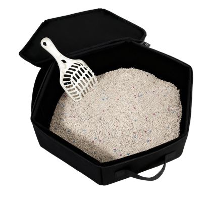 Leak-Proof, Waterproof Portable Cat Litter Box