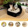 Leak-Proof, Waterproof Portable Cat Litter Box view 3