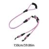 Double Dog Leash with 360° Swivel and Ergonomic Handle view 4