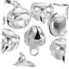 SOIMISS 200pcs Metal Bells for Crafts and Pet Collars view 2