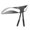 Portable Stainless Steel Eyebrow Tattoo Ruler, Silver view 1