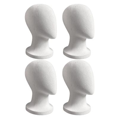 Generic Foam Head Holder, Realistic Stand Model