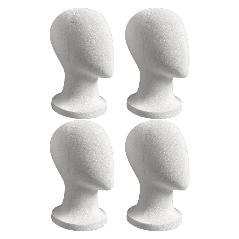 Generic Foam Head Holder, Realistic Stand Model