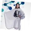minkissy Unisex Striped Hairdressing Cape, Soft Lightweight Material view 4
