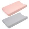 ULDIGI 2-Pack Breathable Cotton Changing Pad Covers, Elastic and Skin-Friendly view 1