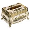 VILLCASE Elegant Acrylic Tissue Box, European-Style Rectangular Tissue Dispenser view 1