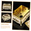 VILLCASE Elegant Acrylic Tissue Box, European-Style Rectangular Tissue Dispenser view 4