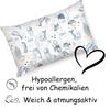 PinkZebra 20 x 30 cm Kids' Pillowcase, 100% Cotton, Zipper, Sea Animals view 4