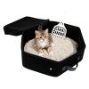 Portable Foldable Cat Litter Box, 44 x 34 x 13 cm view 1