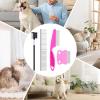 Dog and Cat Grooming Brush Set with Detangling Rake and Hair Comb view 4