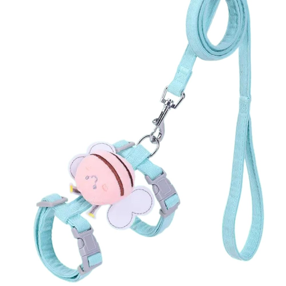 Avejjbaey Comfortable Pet Harness with Leash for Cats and Small Dogs