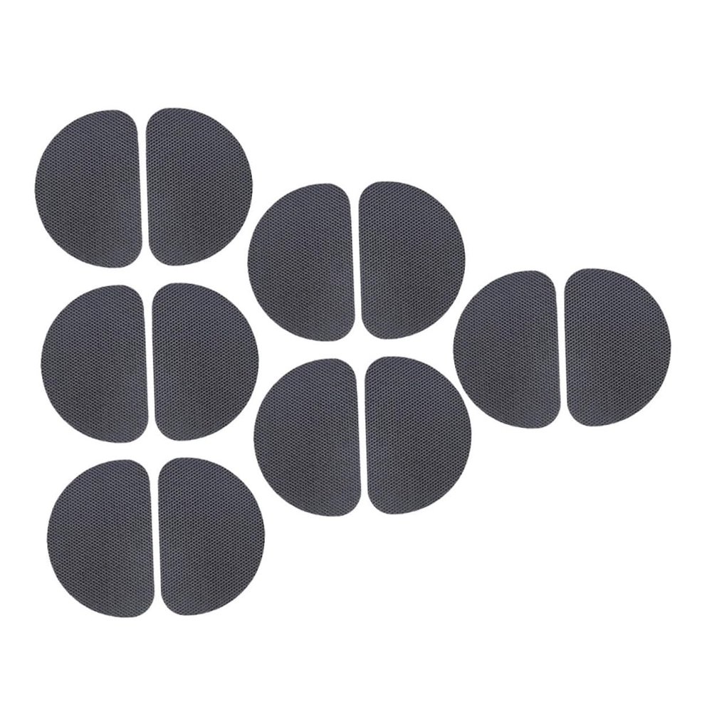 WRITWAA 6 Pairs Non-Slip Rubber Sole Stickers for High Heels, Wear-Resistant Shoe Sole Pads