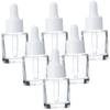 6 20 mL Glass Dropper Bottles with Pipettes and Caps, Refillable view 1