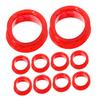 DOITOOL 10 Silicone Finger Protectors for Scissors view 1