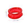 DOITOOL 10 Silicone Finger Protectors for Scissors view 2