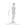 ibasenice Male Acupuncture Model with Precise Meridian Pressure Points view 2