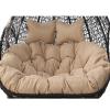 Outdoor Hammock Chair Cushion, Washable, Waterproof and Sun-Resistant, for Two-Person Use view 1