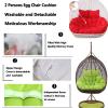 Outdoor Hammock Chair Cushion, Washable, Waterproof and Sun-Resistant, for Two-Person Use view 4