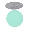 VILLCASE 2-Piece Silicone Food and Water Mat for Dogs, Non-Slip, Easy to Clean, Heat-Resistant view 1