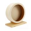 Mllepjdh Natural Wood Hamster Exercise Wheel view 3