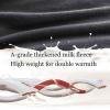 YWQJL Winter Duvet, Thick Plush Lamb-Cashmere Quilted Blanket, 180 x 220 cm, 3.5 kg view 3