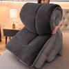 YWQJL Winter Duvet, Thick Plush Lamb-Cashmere Quilted Blanket, 180 x 220 cm, 3.5 kg view 4
