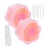 Lace Double Eyelid Tape, Waterproof, Self-Adhesive, 3 Pieces, Pink view 1