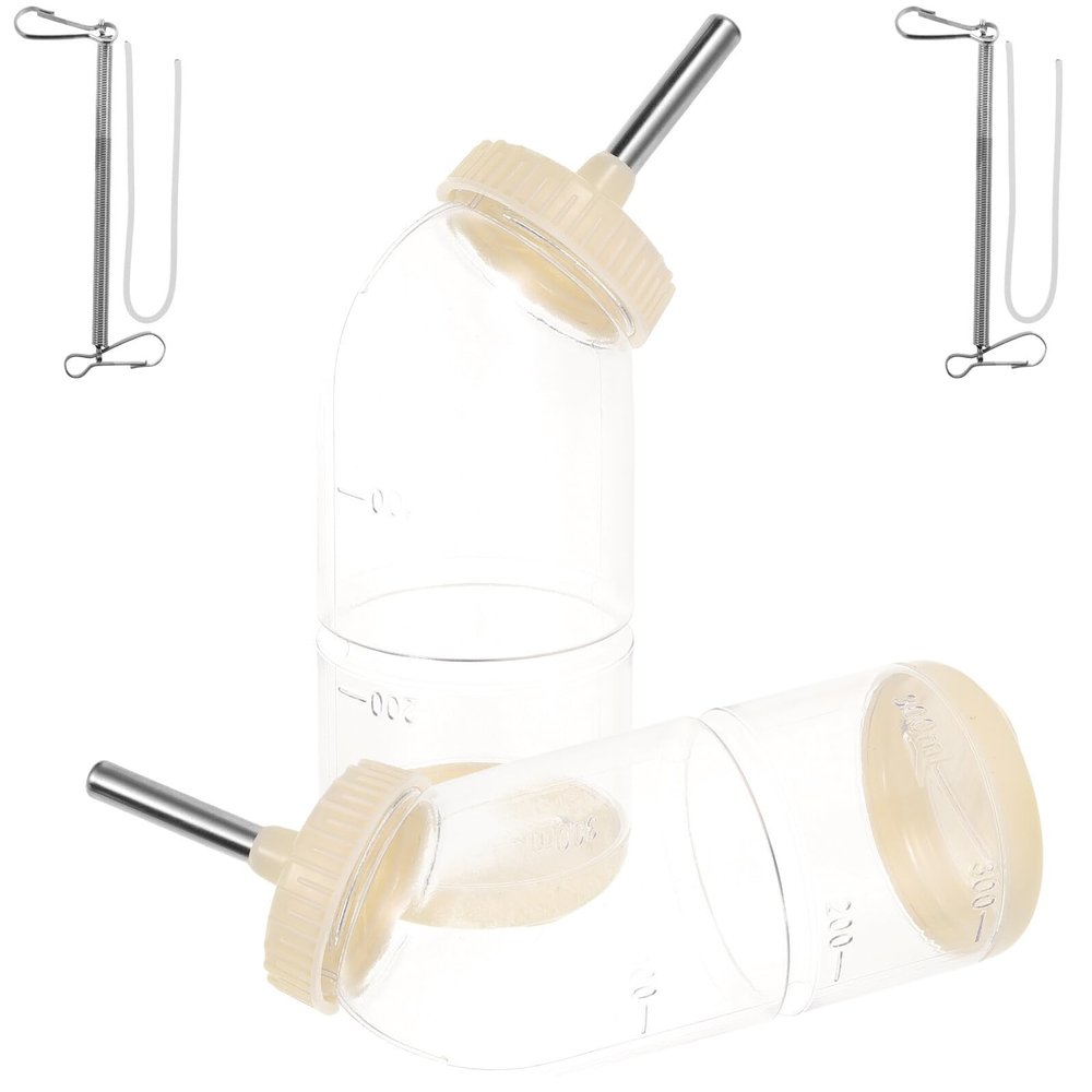 Abaodam 2-Pack Hamster Water Dispenser for Small Pets
