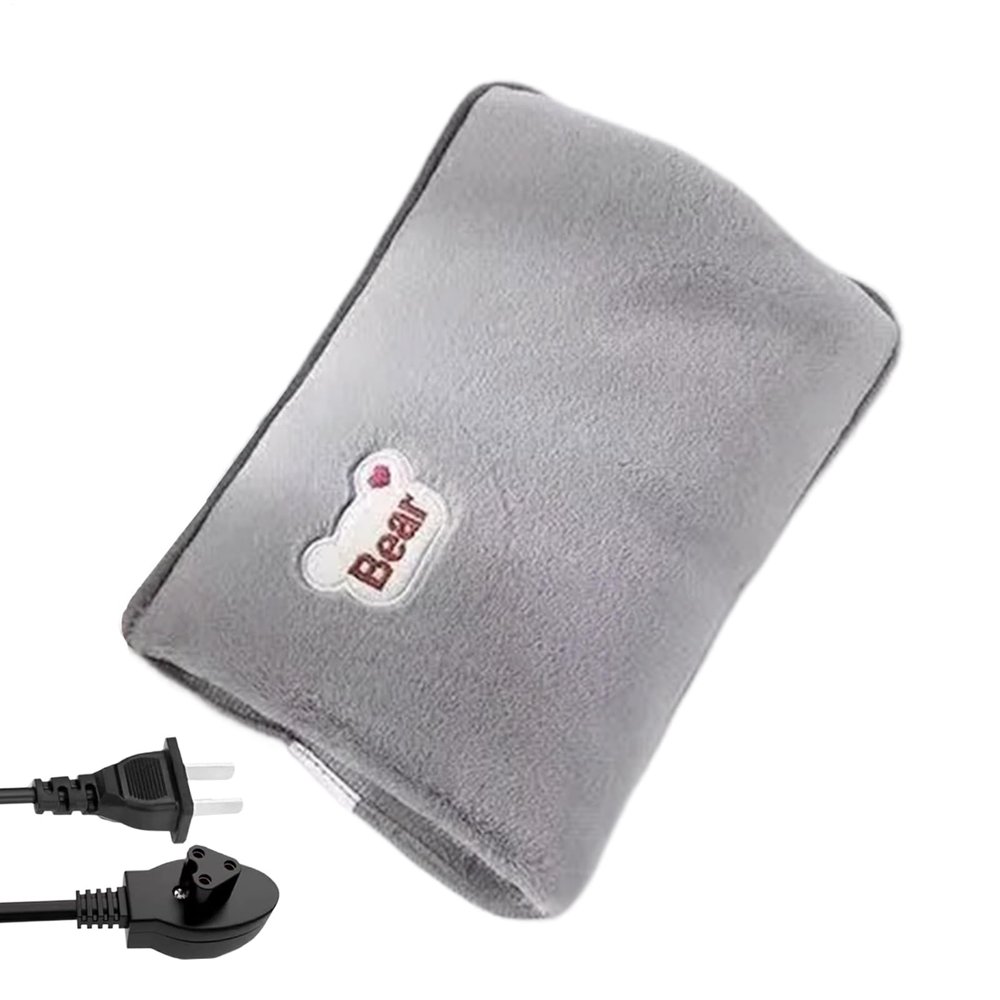 Rechargeable Leakproof Hot Water Bottle with Plush Cover