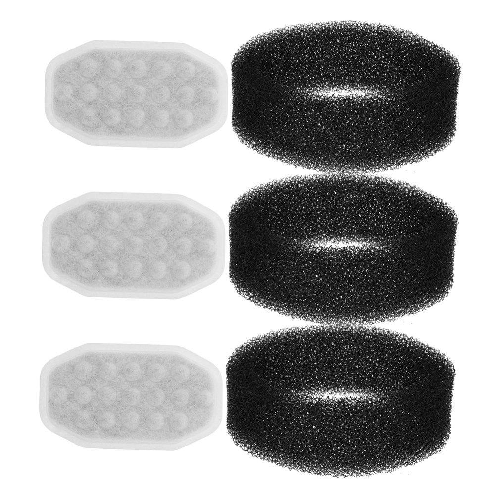ARTIBETTER 3-Piece Replacement Filters for Pet Water Fountains