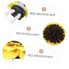BESTonZON Sunflower-Shaped Snuffle Mat for Pets view 2