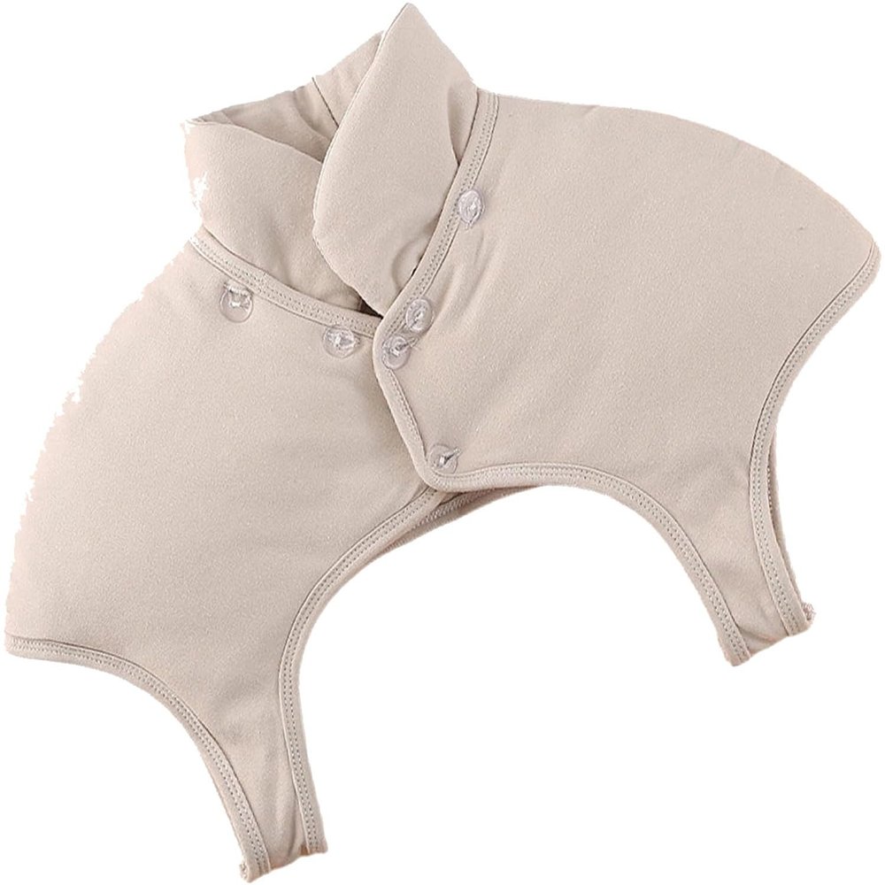 FUELIX Sleeveless Winter Thermal Shoulder Warmer and Support, Double Shoulder Wrap, for Home and Office, D/XL