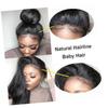 Black Tape-In Human Hair Extensions for Women, 65 cm view 3