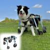 Generic Adjustable 4-Wheel Dog Wheelchair for Medium-Sized Pets, Blue, XL view 1