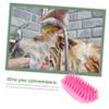 Luxshiny Silicone Pet Bath Brush for Dogs and Cats view 4