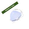 KOMBIUDA Triangular Plastic Rabbit Litter Box with Removable Grate view 2