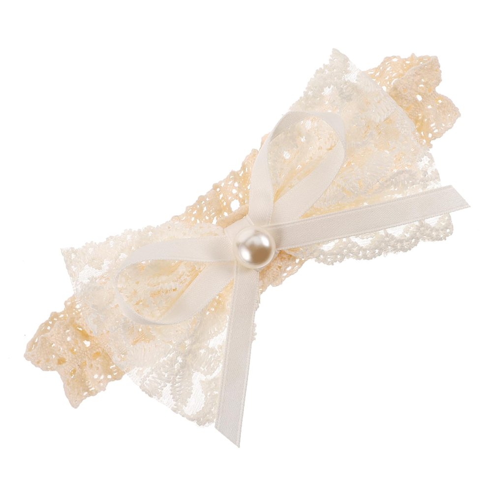 SAFIGLE Girls' Elastic Bow Lace Headband