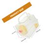 EPIGEIST Hamster Carrier with Panoramic Roof, Yellow view 2