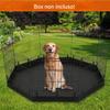 Indoor Cat Fence, 120 cm Dog Playpen for Training, Waterproof Oxford Fabric Cover, Soft Washable Surface, Multi-Layer Absorbent Structure view 3