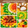 Snuffle Mat for Dogs and Cats - Bone Shaped, Washable Training Mat 63 x 67CM view 4