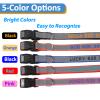 Reflective Customizable Dog Collar | 5 Sizes | Name Embroidery | Adjustable Nylon Buckle Collar | Suitable for All Dogs | Purple view 3