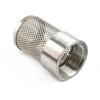 JUJUJ Durable Stainless Steel Water Filter, 1.27–10.24 cm SS304 Mesh Screen for Irrigation, Aquariums & Pump Hoses, 1 pc (1.5 in Short) view 1